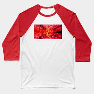 Red Ripples Baseball T-Shirt